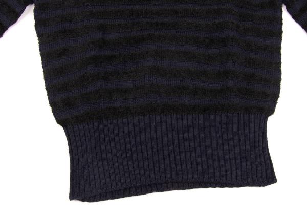Yves Saint Laurent Rive Gauche Metal Sweater Blue Size 40