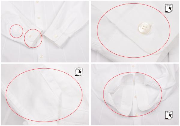 ISSEY MIYAKE MEN Front Panel Design Long Sleeve Shirt White Size 2