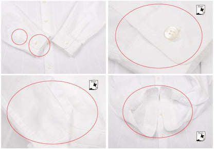 ISSEY MIYAKE MEN Front Panel Design Long Sleeve Shirt White Size 2