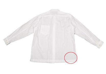 ISSEY MIYAKE MEN 3D Stripe Long Sleeve Shirt White Size 2