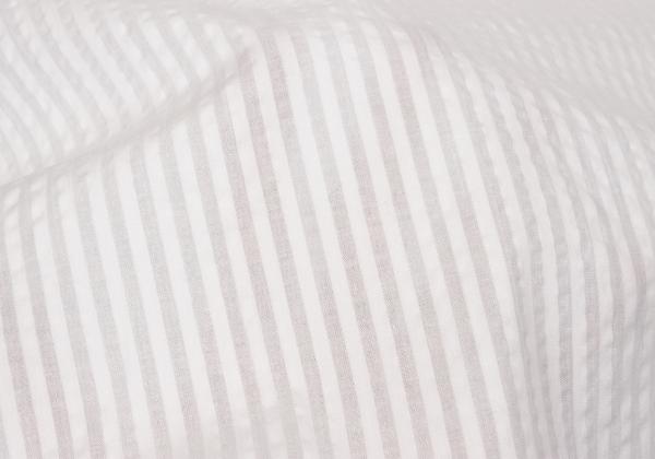 ISSEY MIYAKE MEN 3D Stripe Long Sleeve Shirt White Size 2