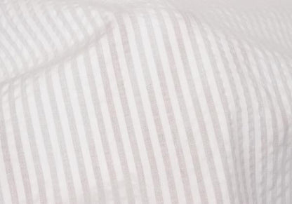 ISSEY MIYAKE MEN 3D Stripe Long Sleeve Shirt White Size 2