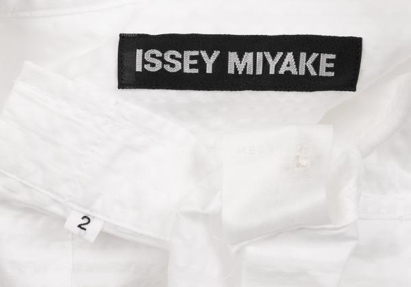 ISSEY MIYAKE MEN 3D Stripe Long Sleeve Shirt White Size 2
