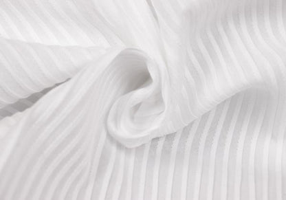 ISSEY MIYAKE MEN Front Bias Pleat Long Sleeve Shirt White Size 2