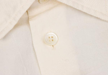 ISSEY MIYAKE MEN A-POC INSIDE Shirt Cream/Blue Size 2