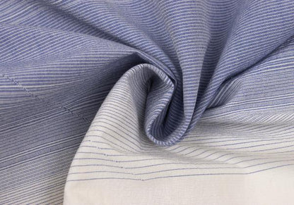 ISSEY MIYAKE MEN A-POC INSIDE Shirt Cream/Blue Size 2