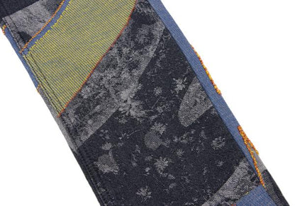 ISSEY MIYAKE MEN Colorful Graphic Jacquard Jeans Blue Size 2