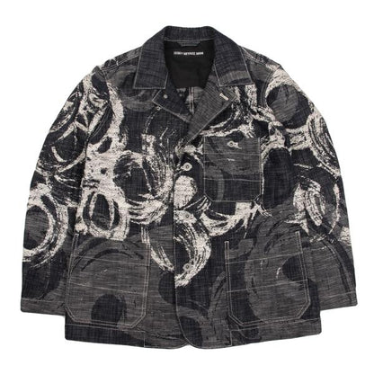ISSEY MIYAKE MEN Jacquard Denim Set Indigo Size 2