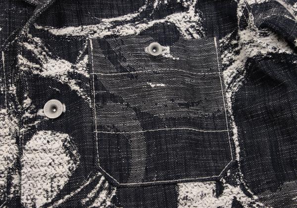 ISSEY MIYAKE MEN Jacquard Denim Set Indigo Size 2