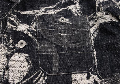 ISSEY MIYAKE MEN Jacquard Denim Set Indigo Size 2