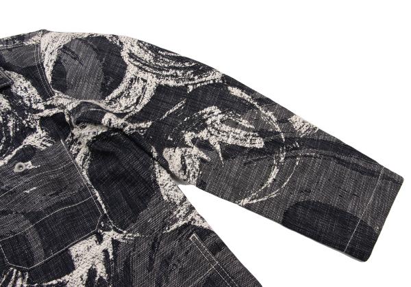 ISSEY MIYAKE MEN Jacquard Denim Set Indigo Size 2