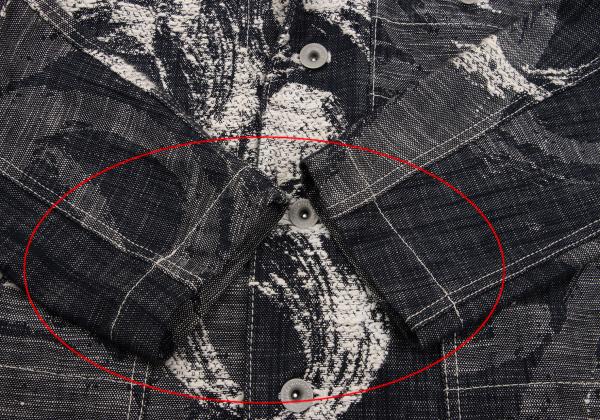 ISSEY MIYAKE MEN Jacquard Denim Set Indigo Size 2