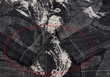 ISSEY MIYAKE MEN Jacquard Denim Set Indigo Size 2