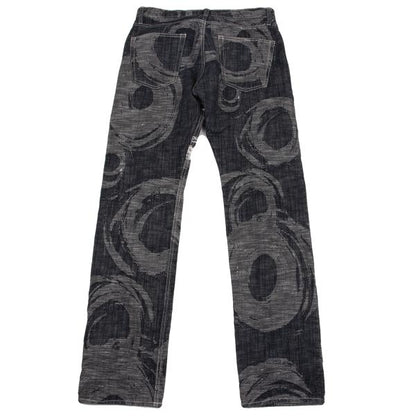 ISSEY MIYAKE MEN Jacquard Denim Set Indigo Size 2