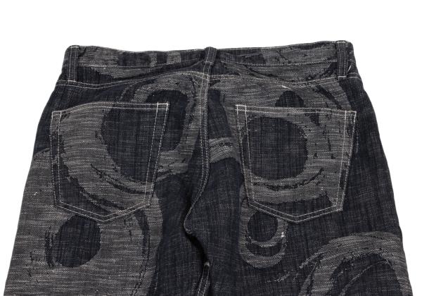 ISSEY MIYAKE MEN Jacquard Denim Set Indigo Size 2