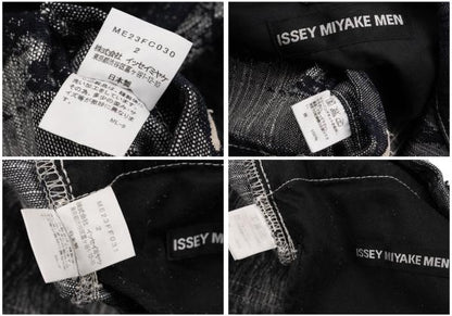 ISSEY MIYAKE MEN Jacquard Denim Set Indigo Size 2