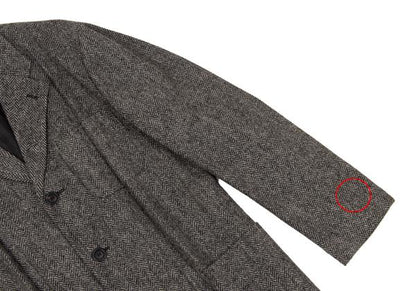 ISSEY MIYAKE MEN Harris Tweed Jacket Gray Size XL