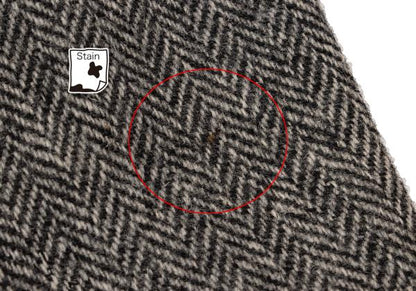ISSEY MIYAKE MEN Harris Tweed Jacket Gray Size XL
