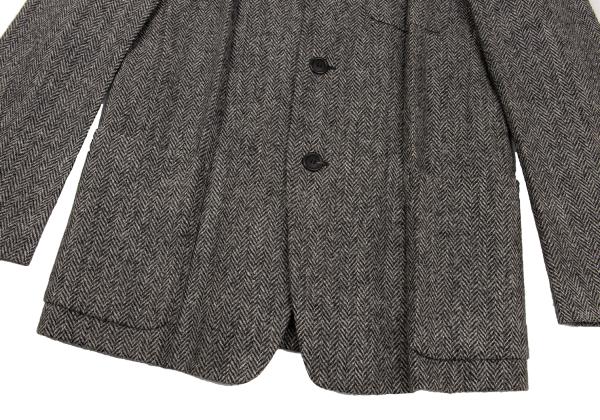 ISSEY MIYAKE MEN Harris Tweed Jacket Gray Size XL