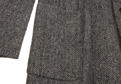 ISSEY MIYAKE MEN Harris Tweed Jacket Gray Size XL