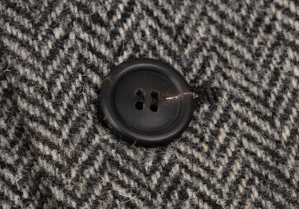 ISSEY MIYAKE MEN Harris Tweed Jacket Gray Size XL