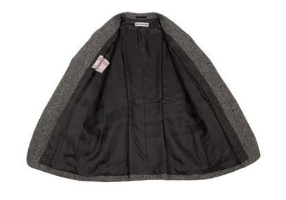 ISSEY MIYAKE MEN Harris Tweed Jacket Gray Size XL