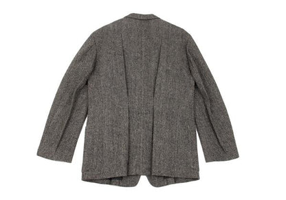 ISSEY MIYAKE MEN Harris Tweed Jacket Gray Size XL