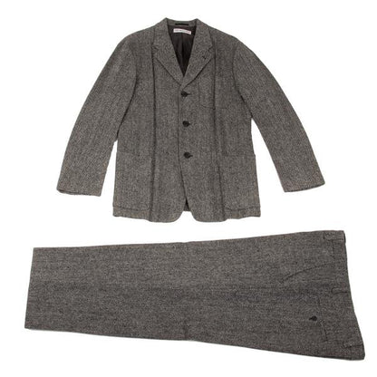 ISSEY MIYAKE MEN Harris Tweed Jacket Gray Size XL