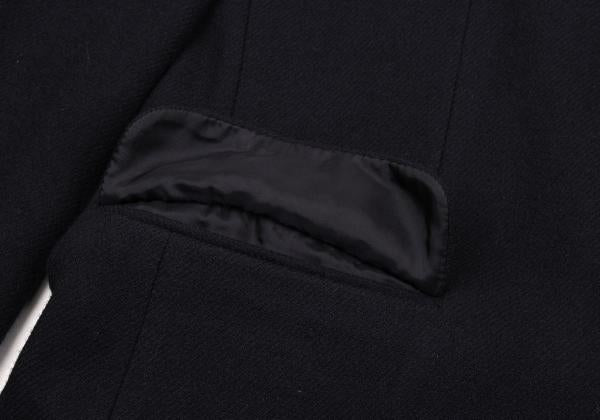 ISSEY MIYAKE MEN Wool Stitch Design Jacket Navy Size XL