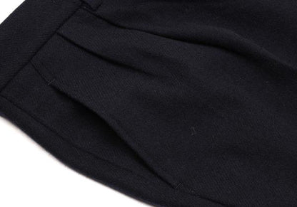 ISSEY MIYAKE MEN Wool Two-Pleat Pants Navy Size XL