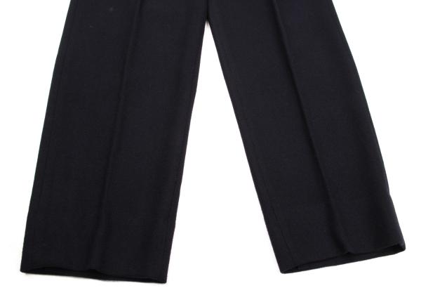 ISSEY MIYAKE MEN Wool Two-Pleat Pants Navy Size XL