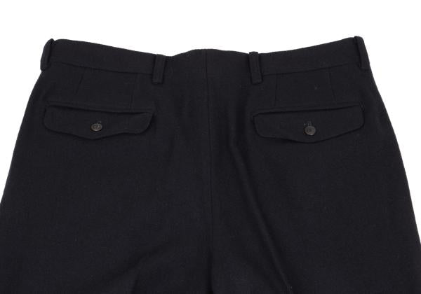 ISSEY MIYAKE MEN Wool Two-Pleat Pants Navy Size XL