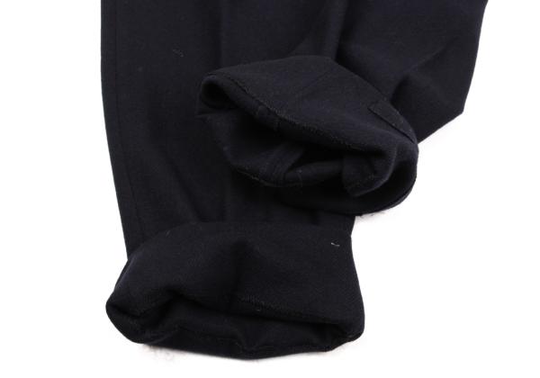 ISSEY MIYAKE MEN Wool Panel Design Pants Navy Size XL