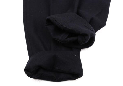 ISSEY MIYAKE MEN Wool Panel Design Pants Navy Size XL