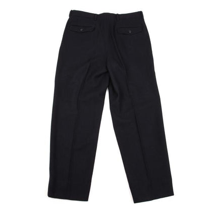 ISSEY MIYAKE MEN Wool Panel Design Pants Navy Size XL
