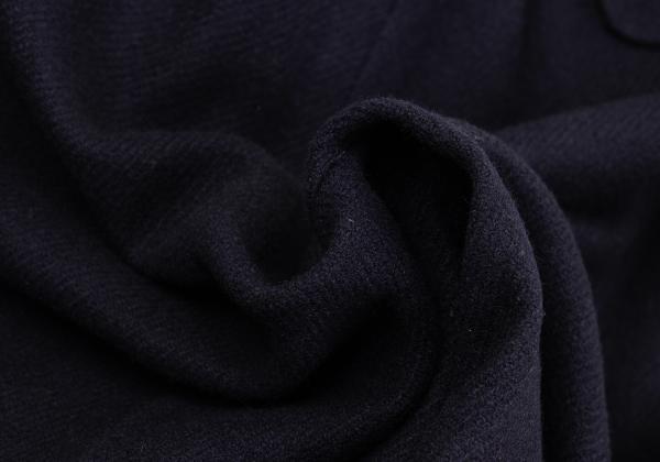 ISSEY MIYAKE MEN Wool Panel Design Pants Navy Size XL