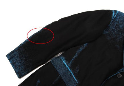 ISSEY MIYAKE MEN A-POC INSIDE Trim Fade Jacket Black Size 2