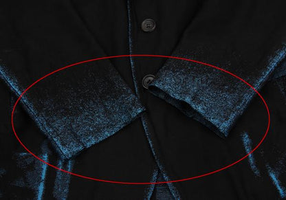 ISSEY MIYAKE MEN A-POC INSIDE Trim Fade Jacket Black Size 2