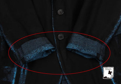 ISSEY MIYAKE MEN A-POC INSIDE Trim Fade Jacket Black Size 2