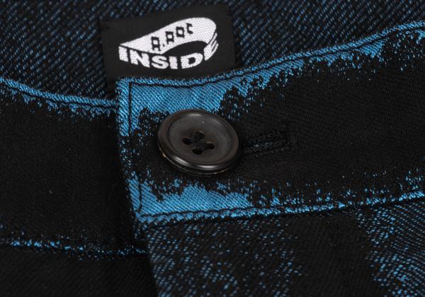 ISSEY MIYAKE MEN A-POC INSIDE Fade Pants Black/Blue Size 2
