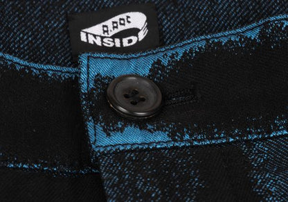 ISSEY MIYAKE MEN A-POC INSIDE Fade Pants Black/Blue Size 2