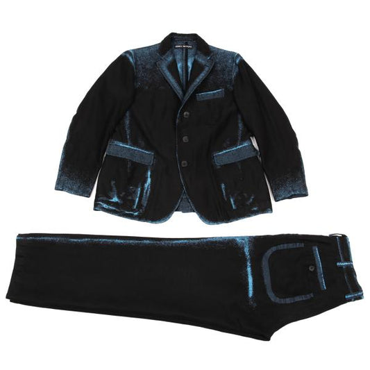 ISSEY MIYAKE MEN A-POC INSIDE Fade Weave Jacket Black Size 2