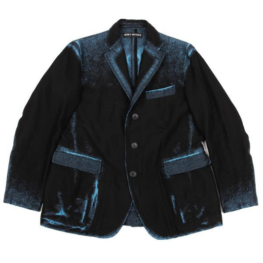 ISSEY MIYAKE MEN A-POC INSIDE Fade Weave Jacket Black Size 2