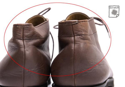 ISSEY MIYAKE MEN Brown Leather Shoes Size 26cm
