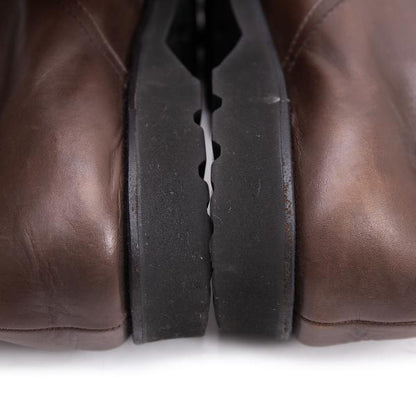 ISSEY MIYAKE MEN Brown Leather Shoes Size 26cm