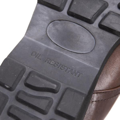 ISSEY MIYAKE MEN Brown Leather Shoes Size 26cm