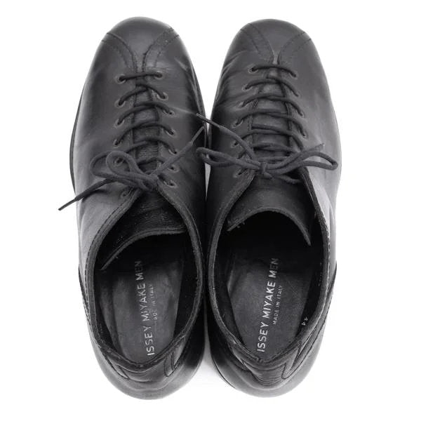 ISSEY MIYAKE MEN Lace-Up Leather Shoes Black Size 44 (28cm)