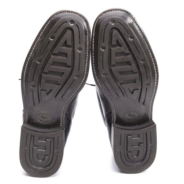 ISSEY MIYAKE MEN Lace-Up Leather Shoes Black Size 44 (28cm)