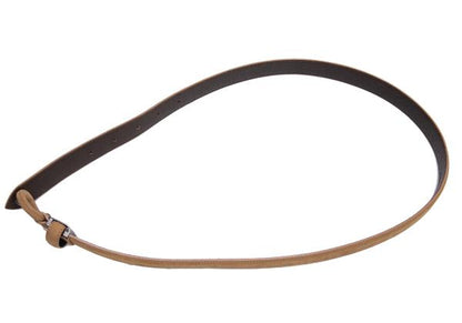 ISSEY MIYAKE Nubuck Leather Belt Beige