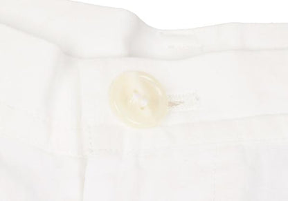 Y's Cotton Two-Tuck Tapered Pants White Size S